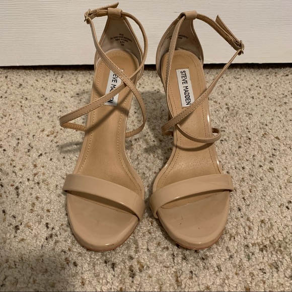 STEVE MADDEN heel Feliz nude size 8.5 - Picture 4 of 13